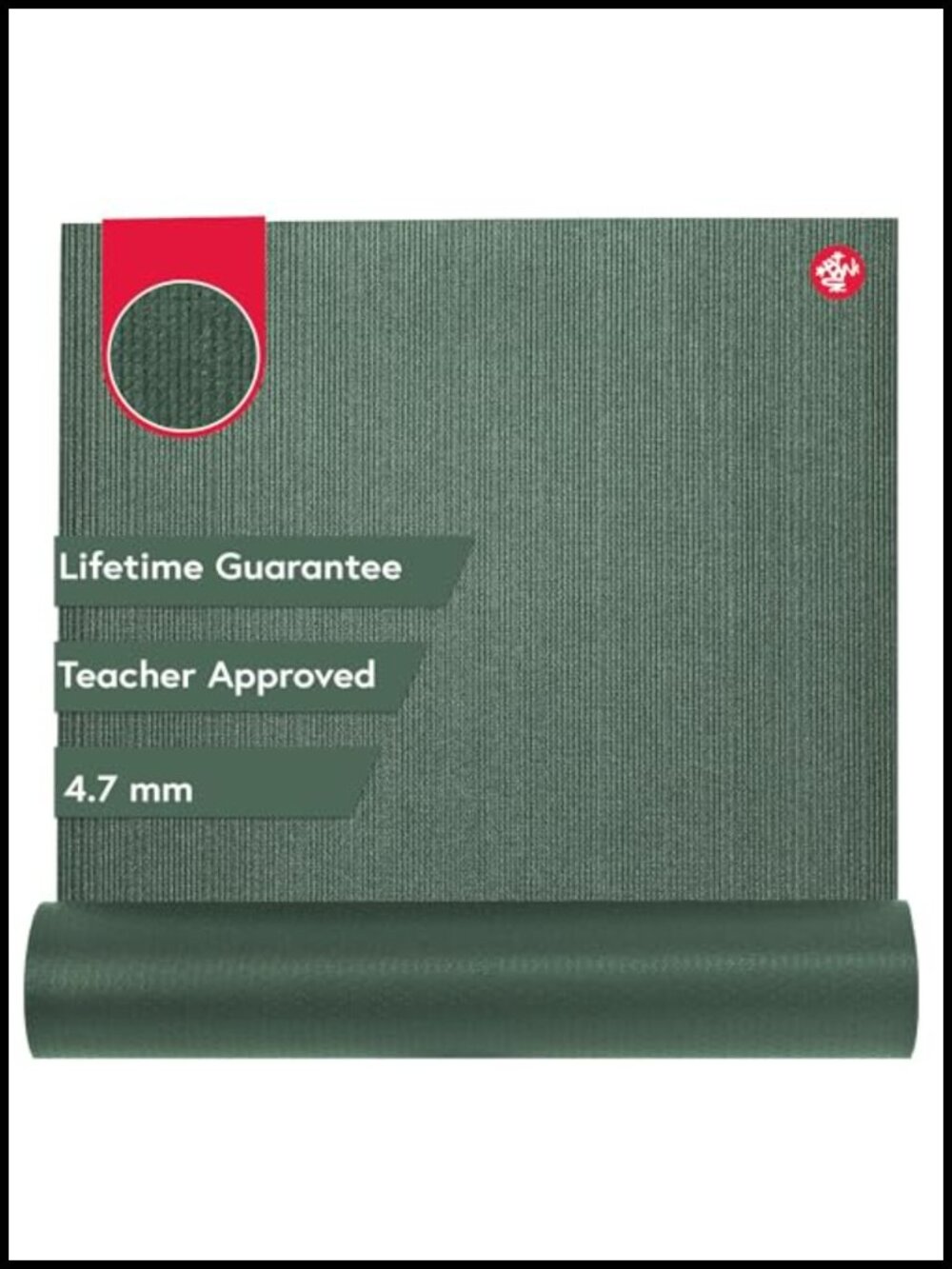 PROlite Yoga Mat 4.7mm Lightweight Cushioning Non-Slip Closed-Cell Hygienic